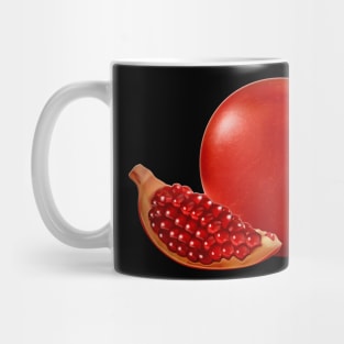 Red Pomegranate Mug